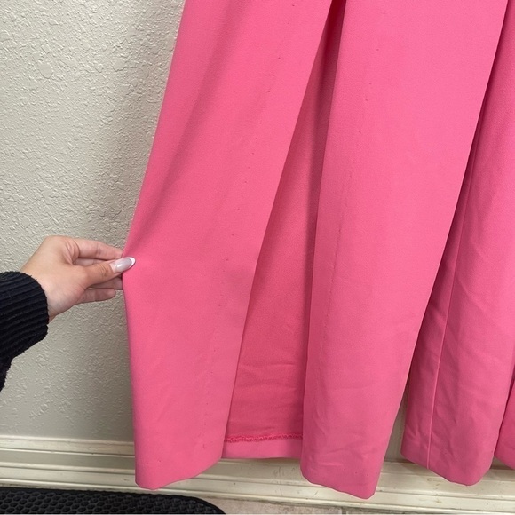 Trina Turk Short Sleeve V-Neck Jumpsuit‎ Size 8 Women - Picture 7 of 14